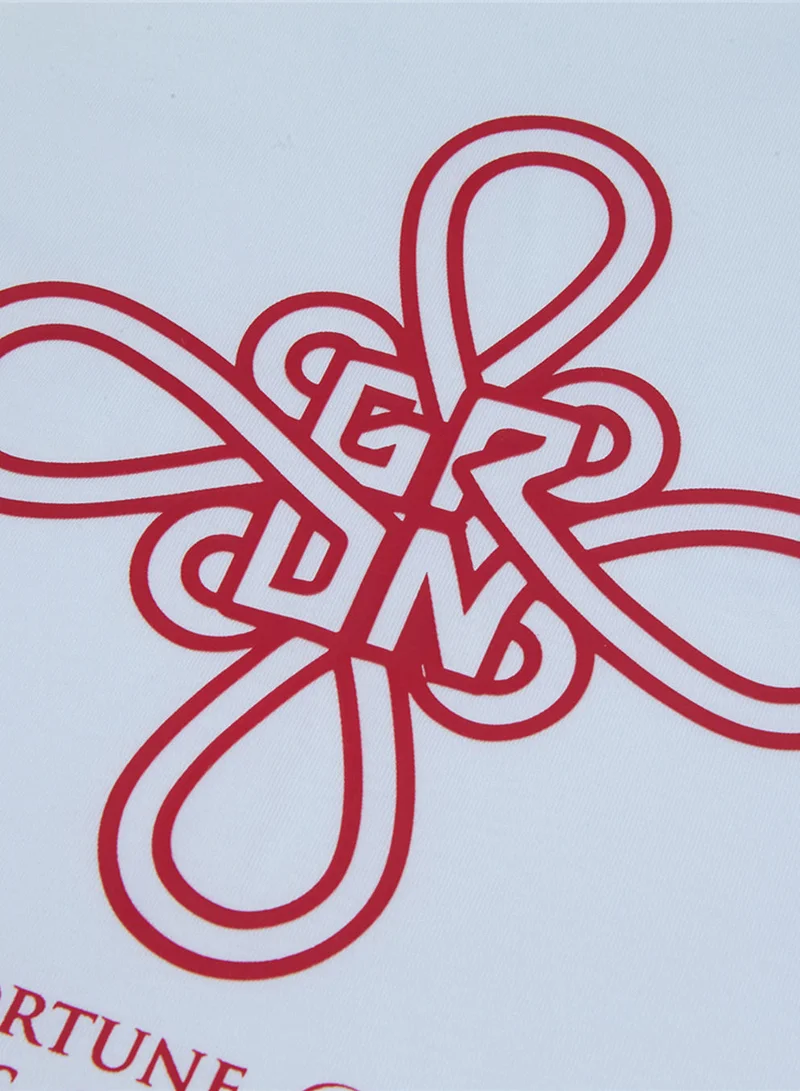 GIORDANO  Men's Slim Cotton Crew Neck CNY Print Tee for Men | Best Price UAE